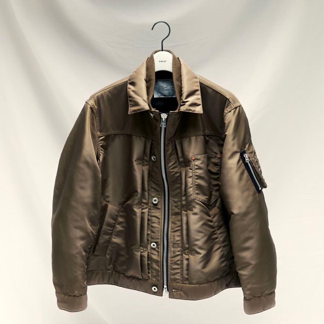 Sacai 24AW Nylon Twill Blouson サイズ1 サカイ - メルカリ