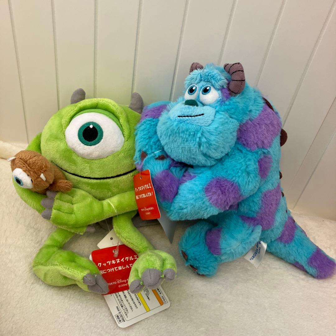 東京ディズニーリゾート】モンスターズインク くっつきぬいぐるみ