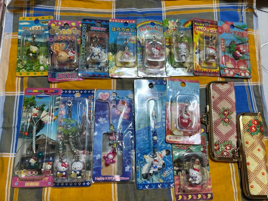 ハローキティ キャラクター ストラップ 14個セット