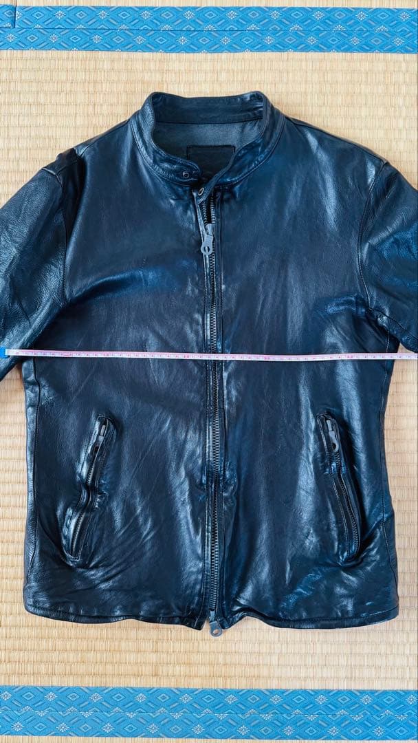 バックラッシュ BACKLASH 黒 シングルライダースジャケット