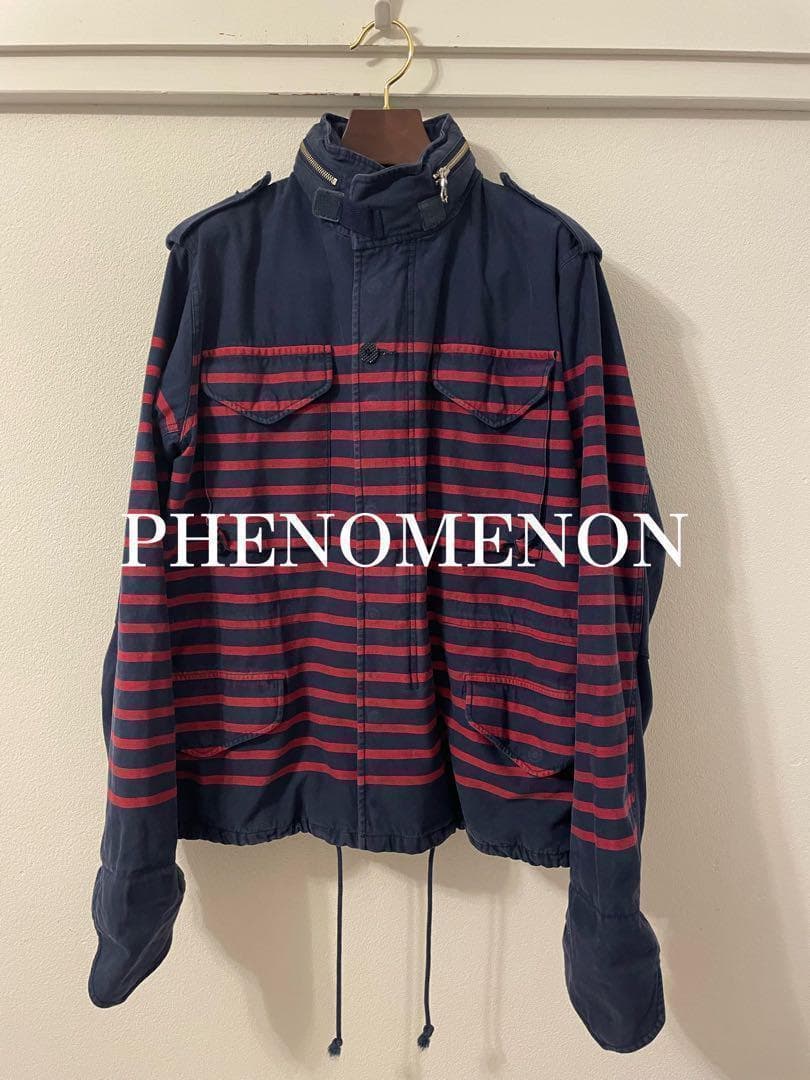 PHENOMENON 12ss ブルゾン ボーダー M-65