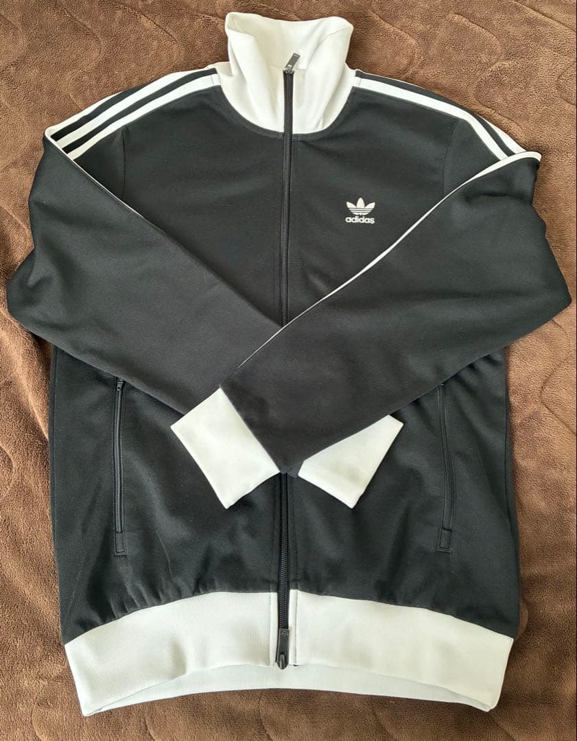 adidas ベッケンバウアー トラックジャケット Mサイズ ブラック