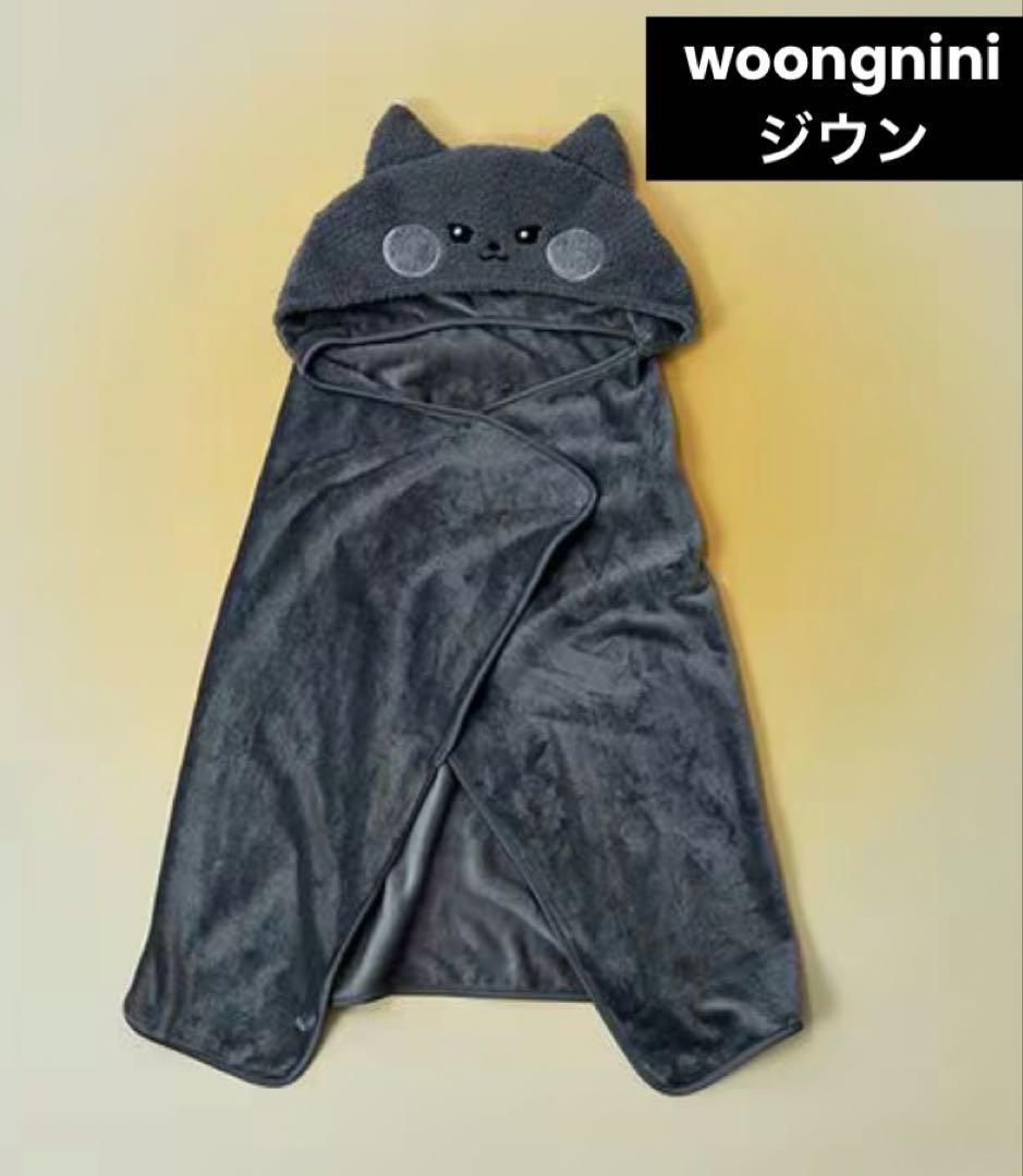 ZB1 ゼベワン ジウン ウニニ zeroni フード付きブランケット - メルカリ