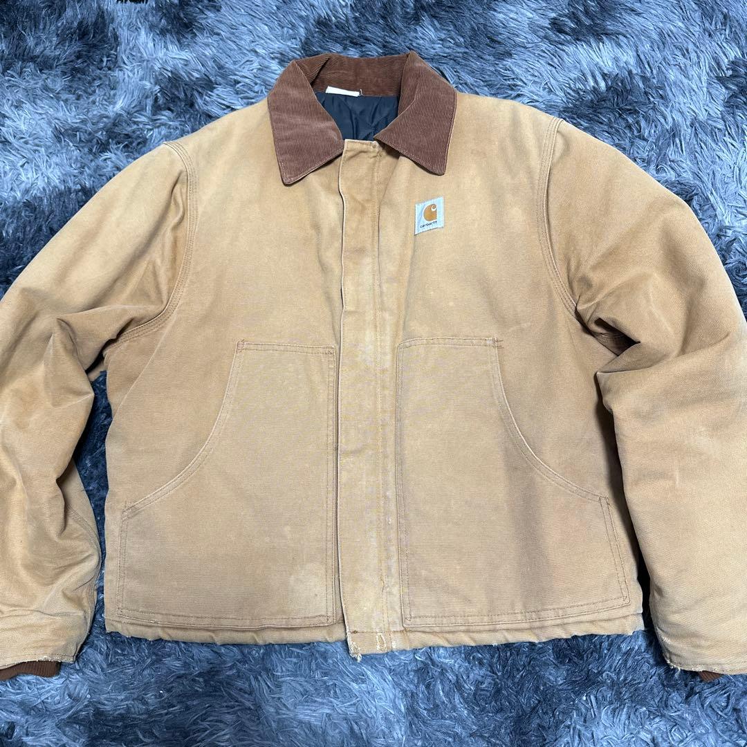 [希少]Carhartt 80s トラディショナルジャケット 裏地キルティング