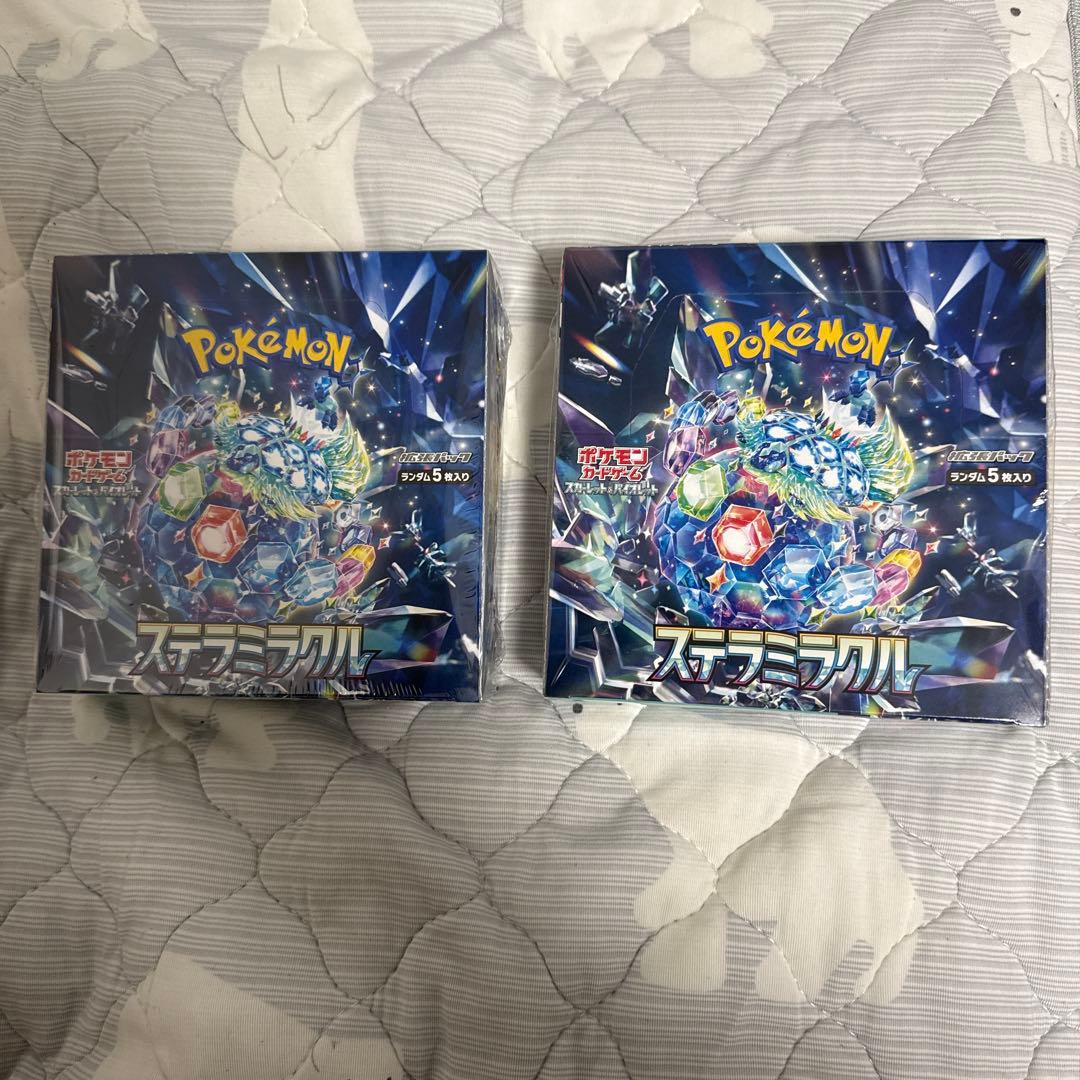 ポケカ ステラミラクル シュリンク付 未開封・シュリンク付き】ポケモンカードゲーム ステラミラクル 1BOX