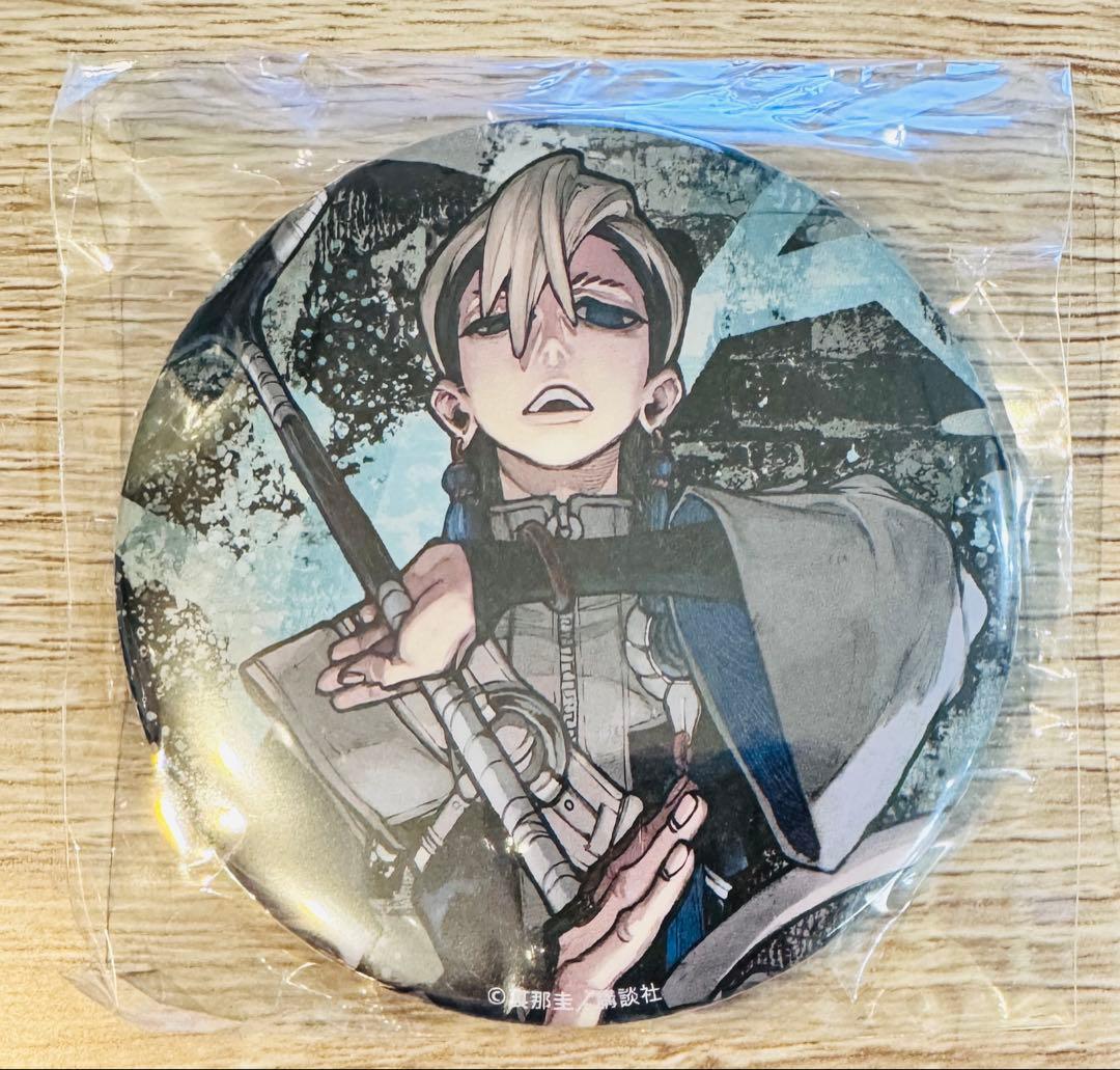 ガチアクタ　ザンカ　缶バッジ　75mm くじ引き堂　ガチクジ　原作絵 ガチアクタ」ガチクジ | くじ引き堂