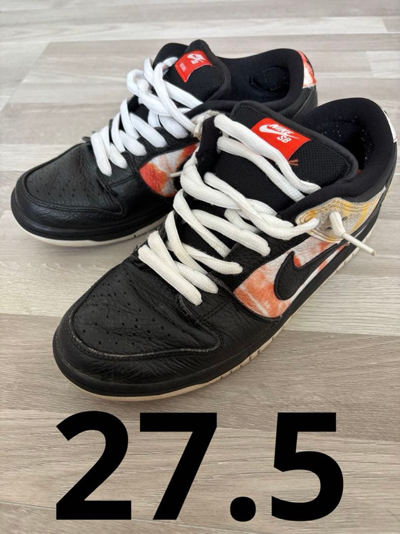 中古品 Nike SB Dunk Low レイガンズ ロズウェル サイズ27.5 NEW Nike SB Dunk Low Pro Size 9 Laser Orange / Regency Purple