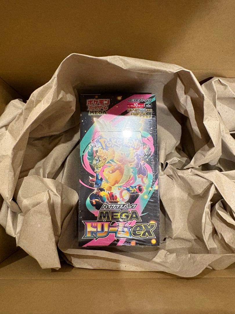 ポケモンカードゲーム MEGA ドリームEX シュリンク付き　メガドリームex