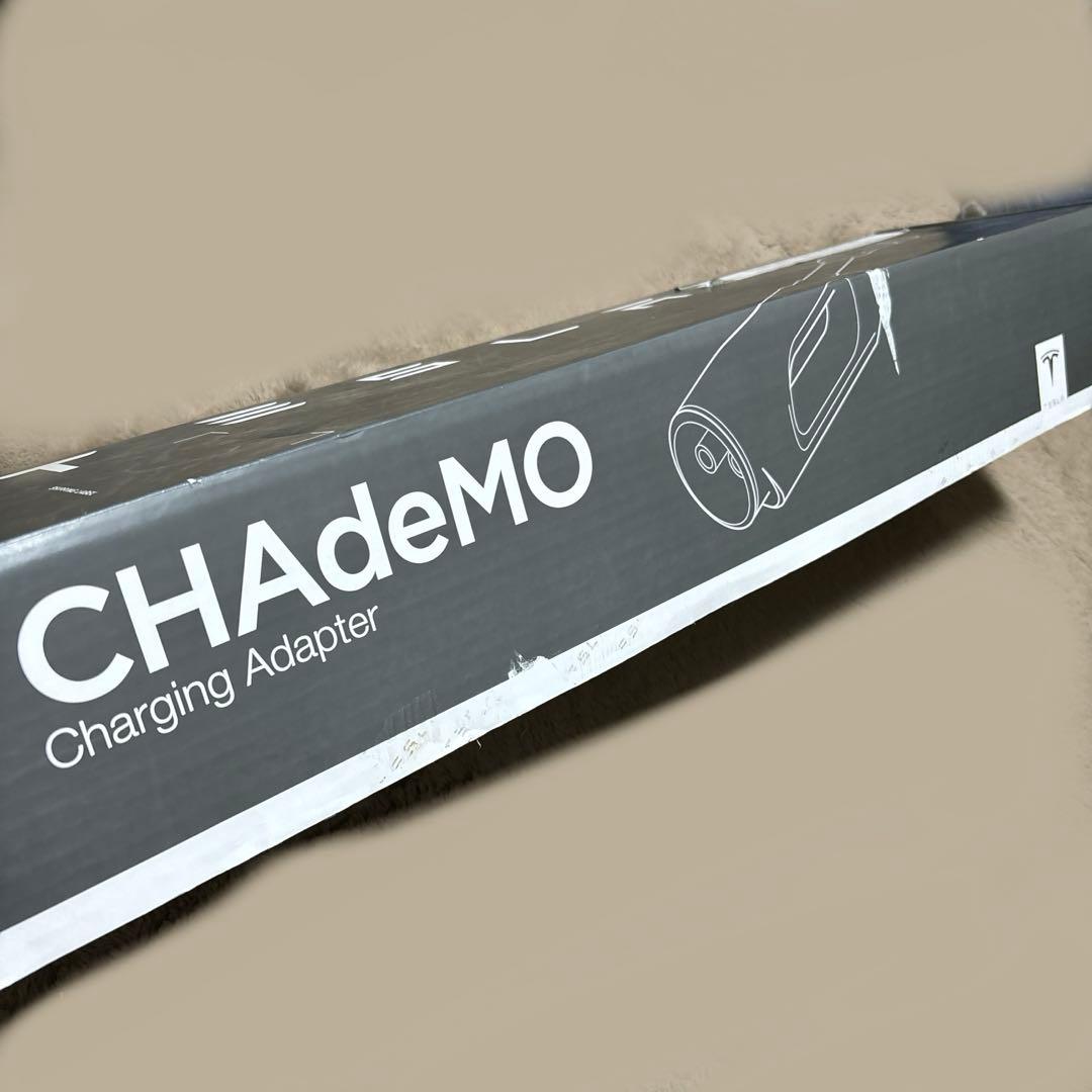 テスラ チャデモアダプター 韓国製 純正 Tesla CHAdeMO 充電器