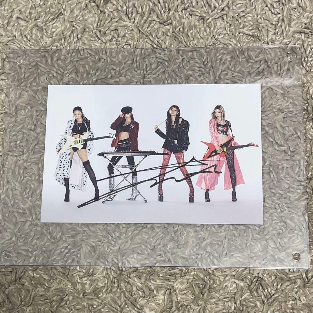 aespa rich man ウィンター 直筆サイン complex us