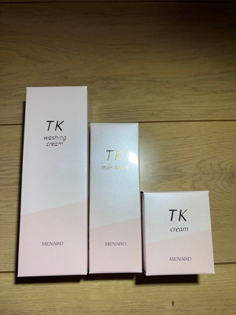メナード TK ウォッシング、ミルクローション、クリーム