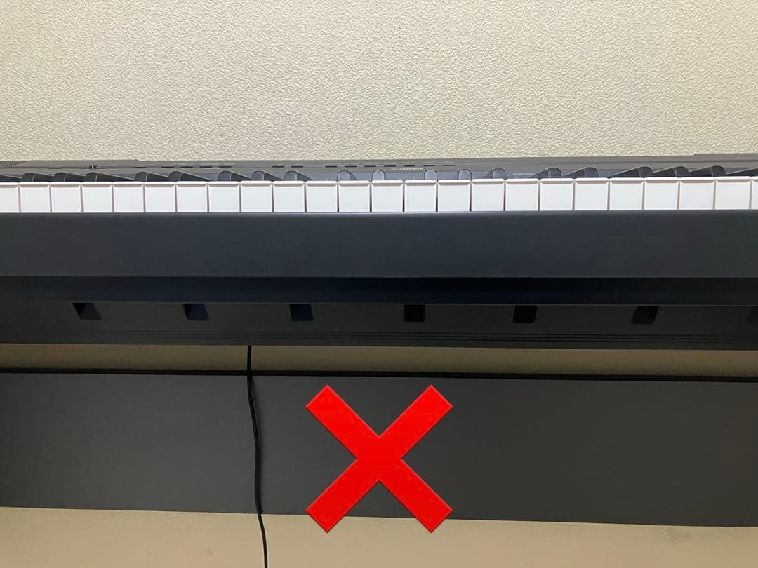 1/4まで！ 美品‼️ヤマハ P-115 本体、譜面台、電源コード、標準ペダル