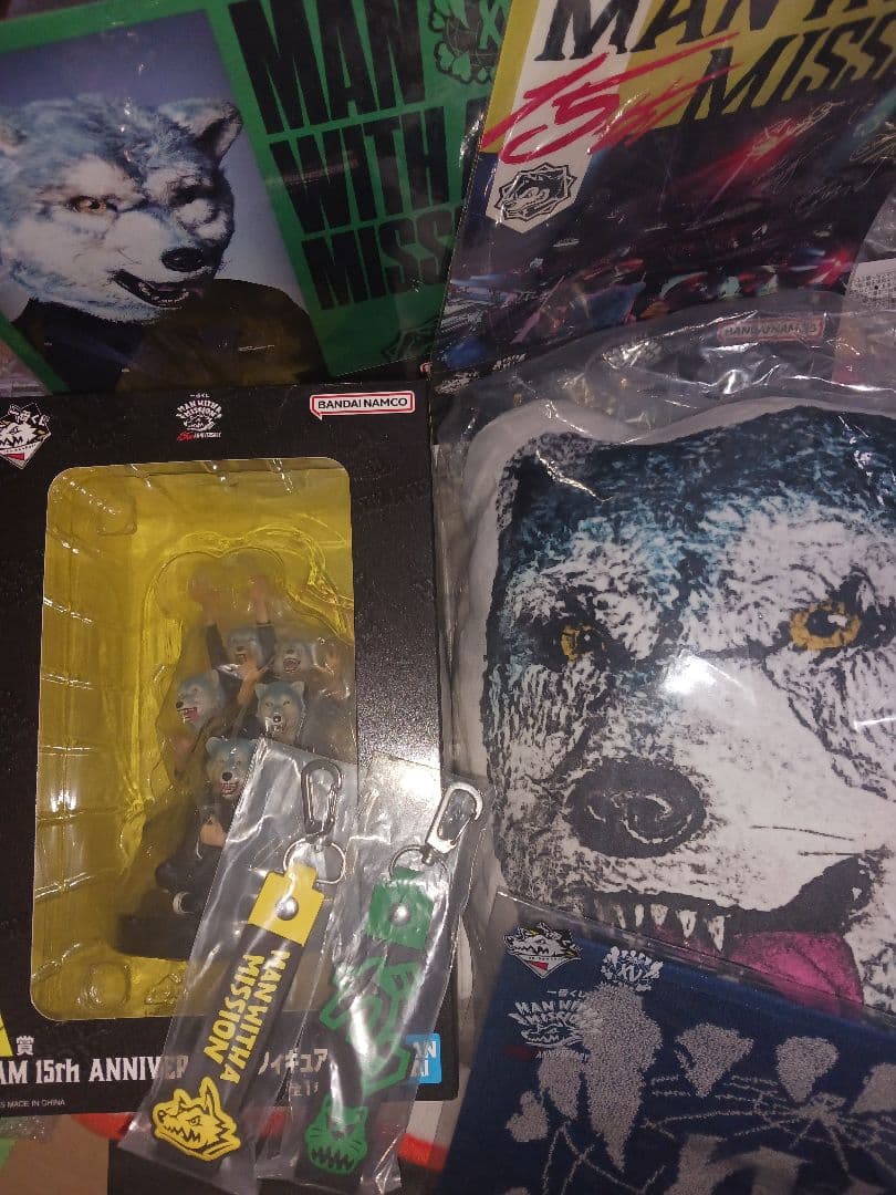 MWAM 15周年記念 フィギュア・キーホルダー・クッションセット