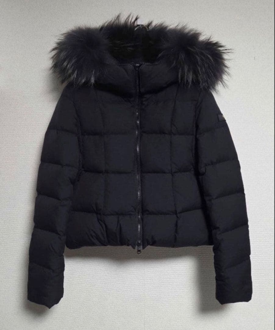 美品タトラスTATRAS アヴェチ AVECI ショートダウンジャケット 2 黒