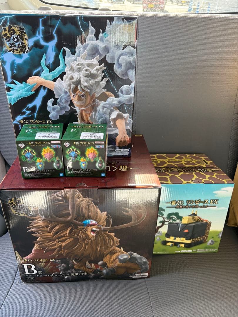 一番くじ ワンピース 悪魔を宿す者達 vol.3 A賞、B賞、E賞＋おまけ