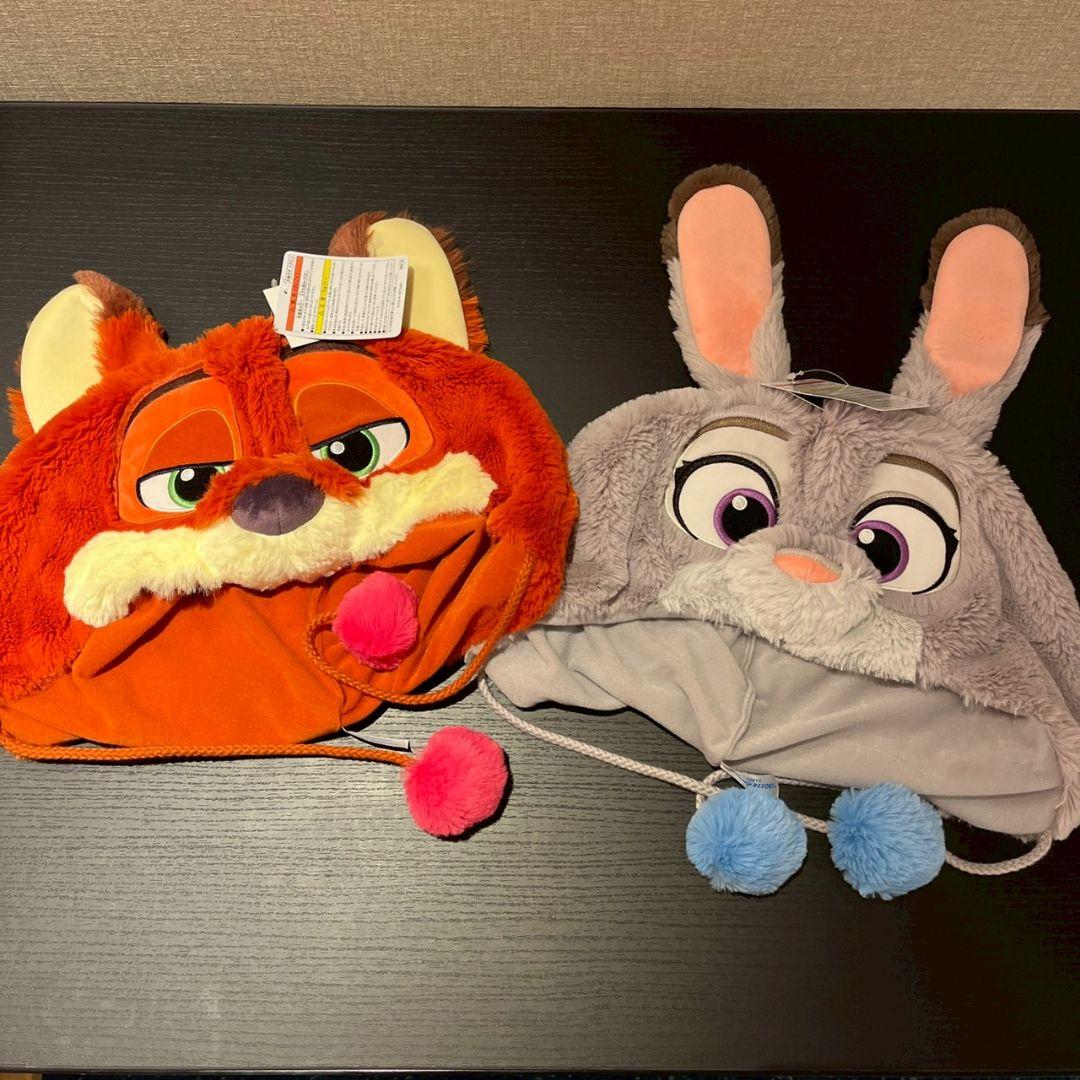 ズートピア ニック ジュディ ファンキャップ 帽子 完売 レア