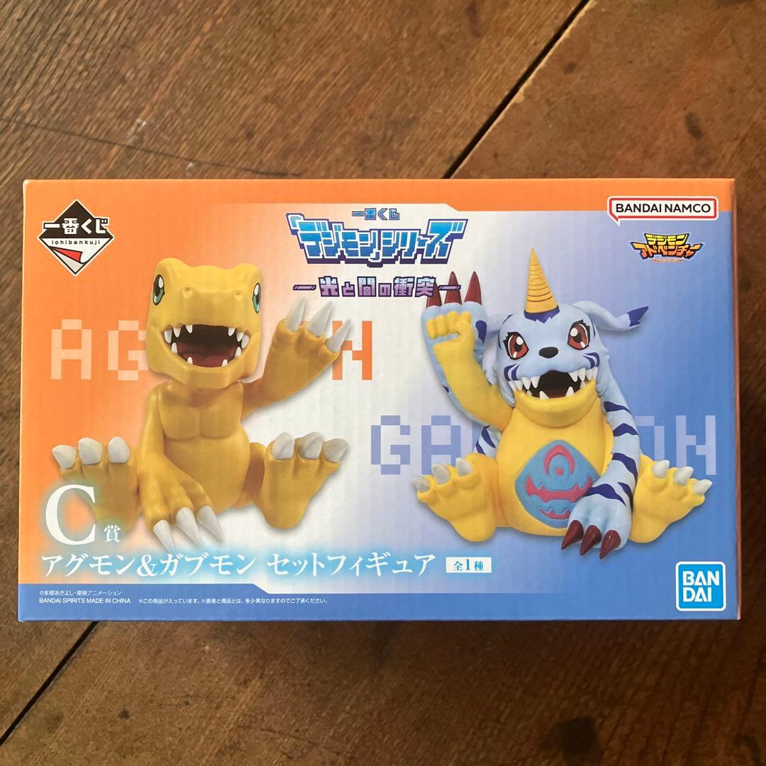 デジモン アグモン&ガブモン フィギュアセット - メルカリ