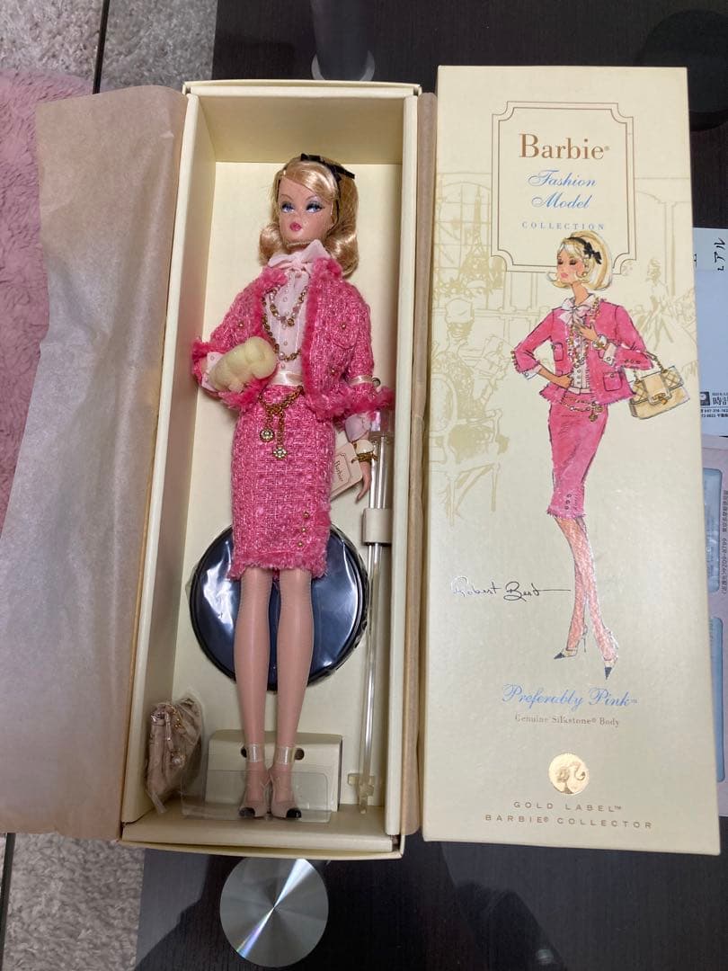 ゴールドラベルBarbie人形ファッションモデル