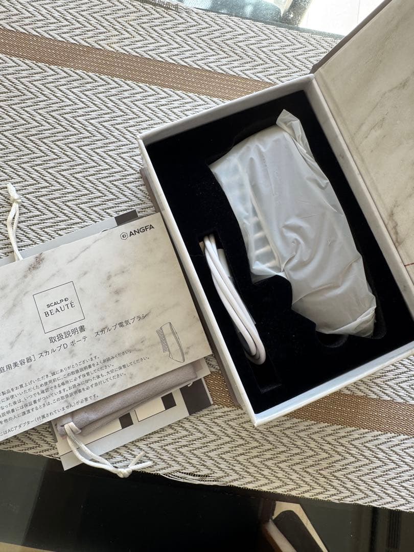 【新品同様】アンファー スカルプDボーテ 電気ブラシkks-189 ANGFA
