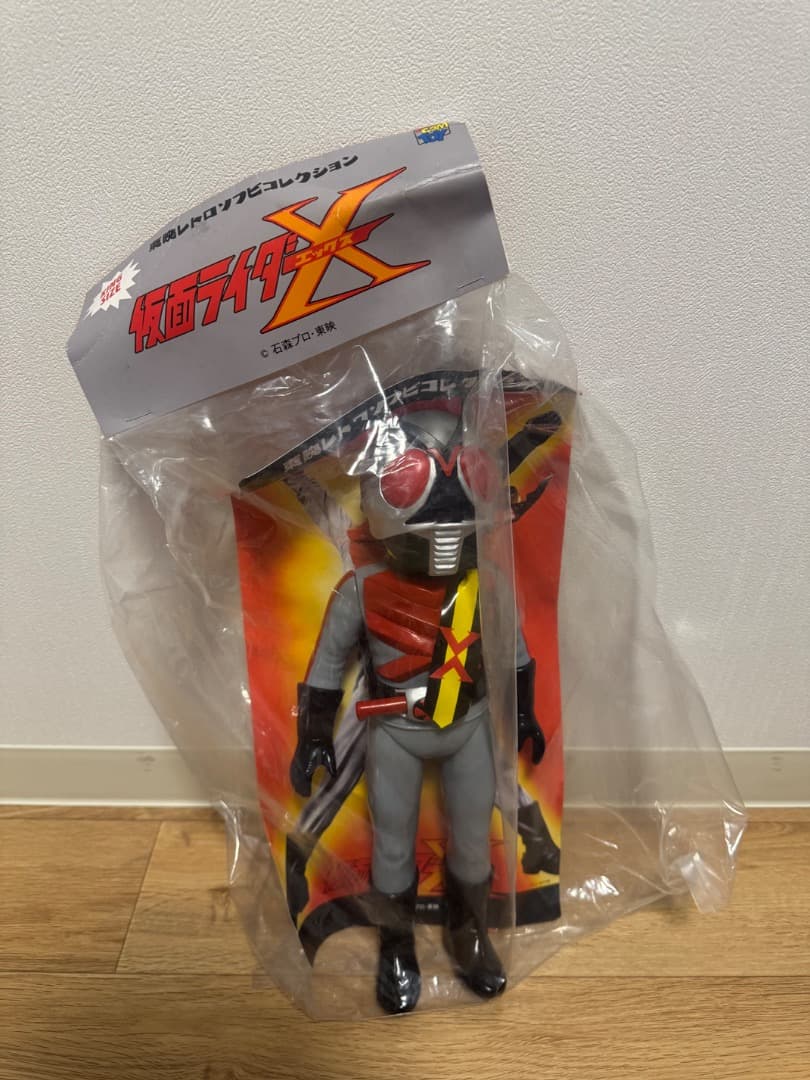 東映レトロソフビコレクション　仮面ライダーX　キング　サイズ