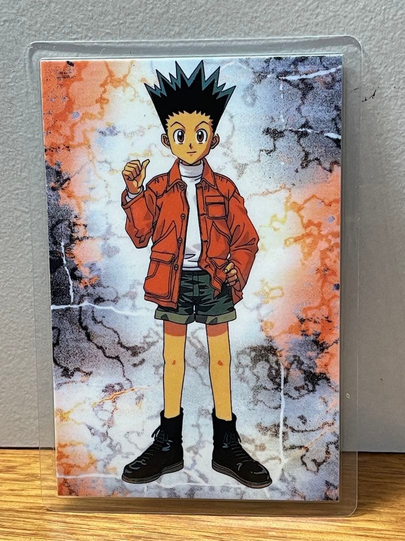 ハンターハンター カード ゴン ラミネート① HUNTER×HUNTER カードダスマスターズ 初版 ゴン コン太 No 17 ハンター