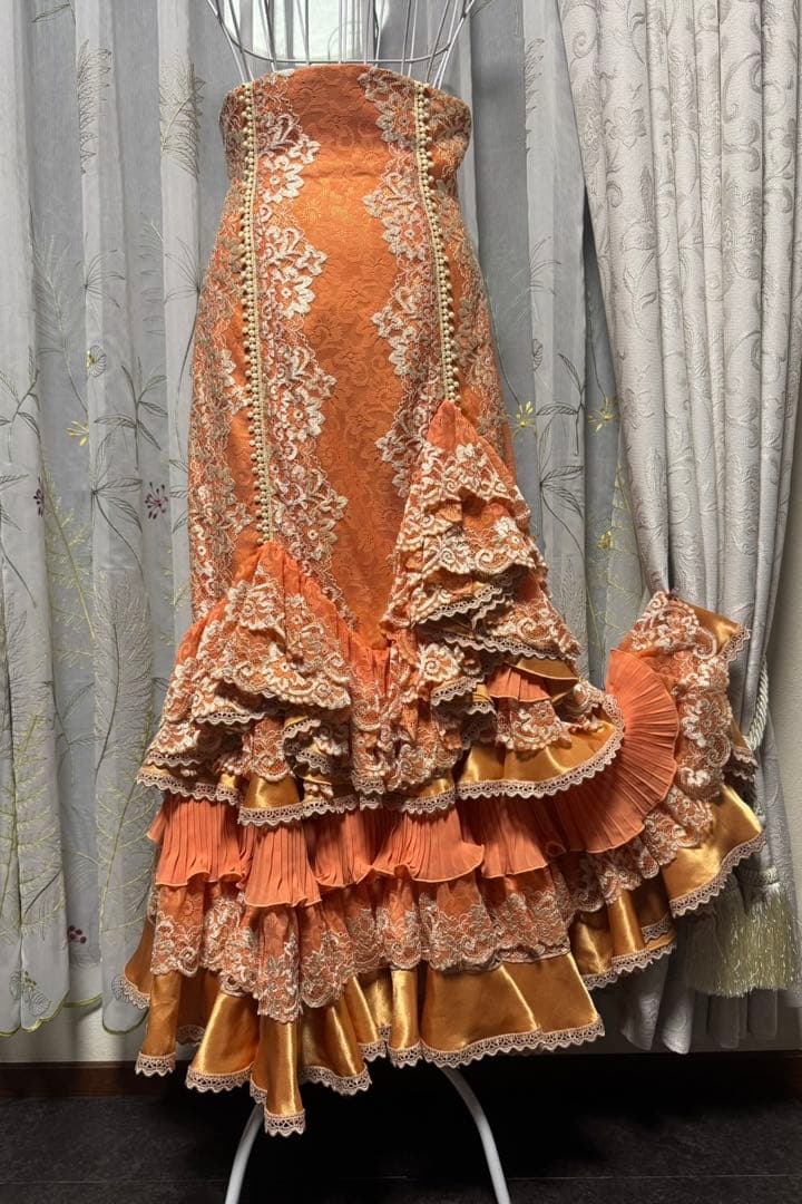 ★【美品】SONIA JOHNES ソニアジョーンズ、ファルダ 美品 フラメンコ衣装】SONIA JOHNES ソニアジョーンズ ファルダ - メルカリ