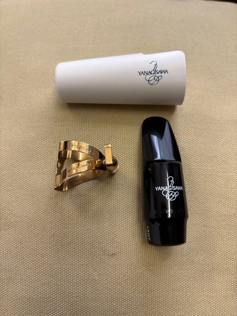 新品未使用 YANAGISAWA SC 120 マウスピース＆ヤニーリガチャー YANAGISAWA SC 120ソプラノサックスマウスピース ヤニーリガチャー