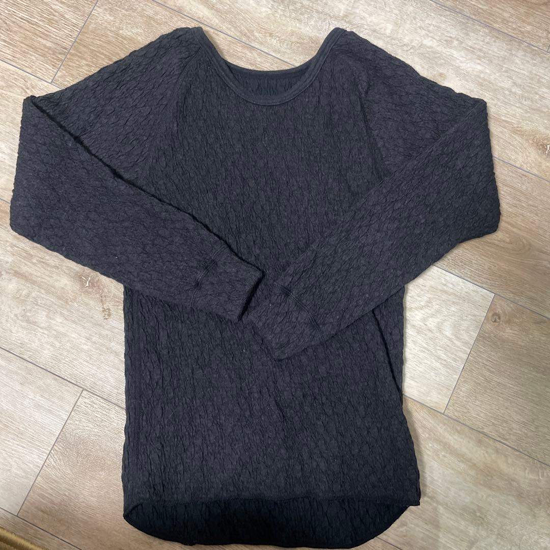 ひだまり 肌着 チョモランマ 婦人 長袖丸首インナーMインナー 上下