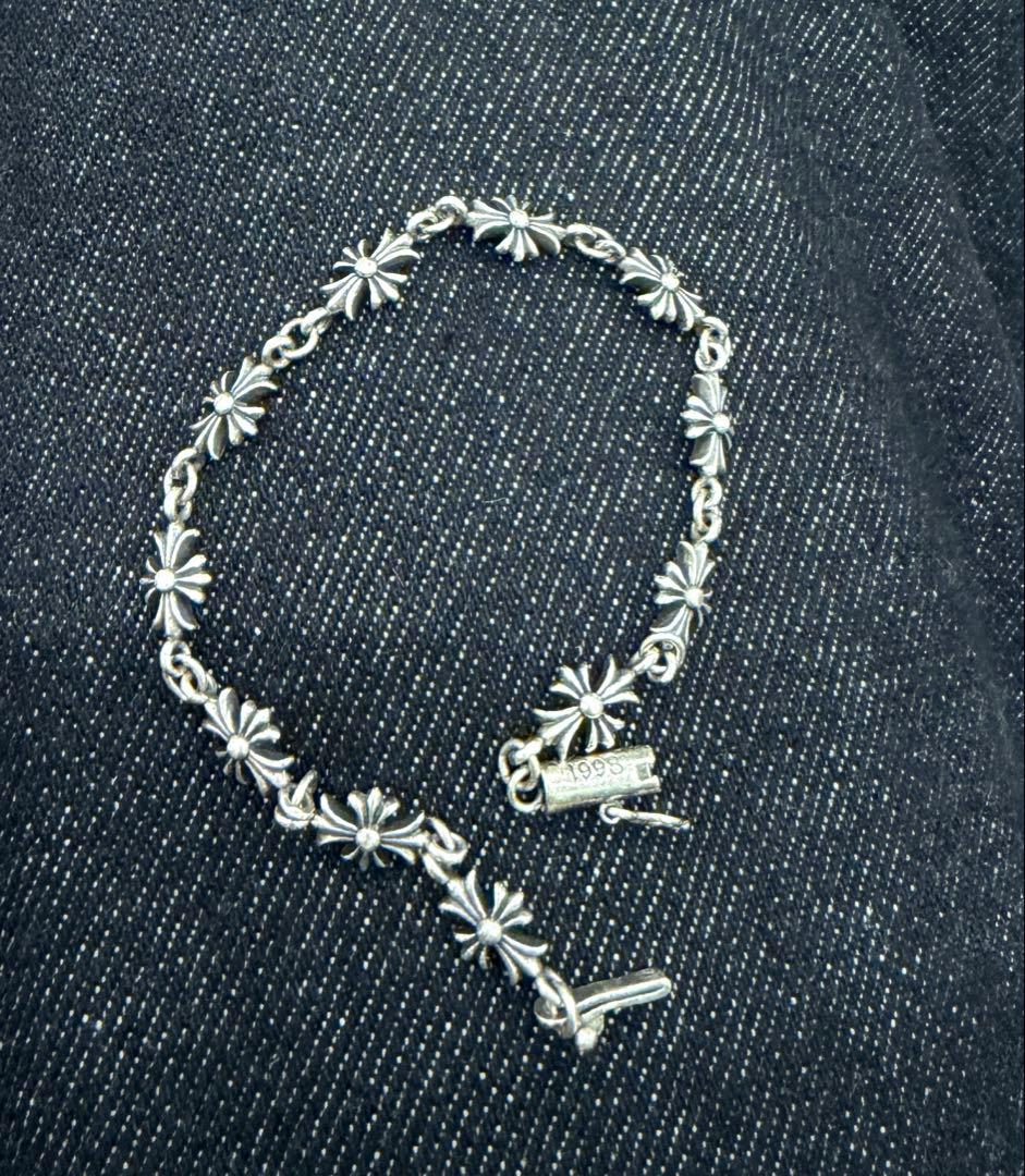 さ*か様 クロムハーツ タイニープラス ブレスレット 11LINK