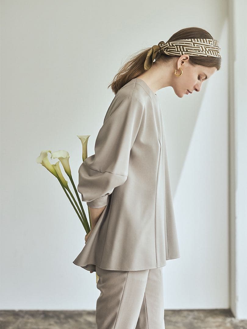 セオリーリュクス New Saxony Seine ブラウス 38