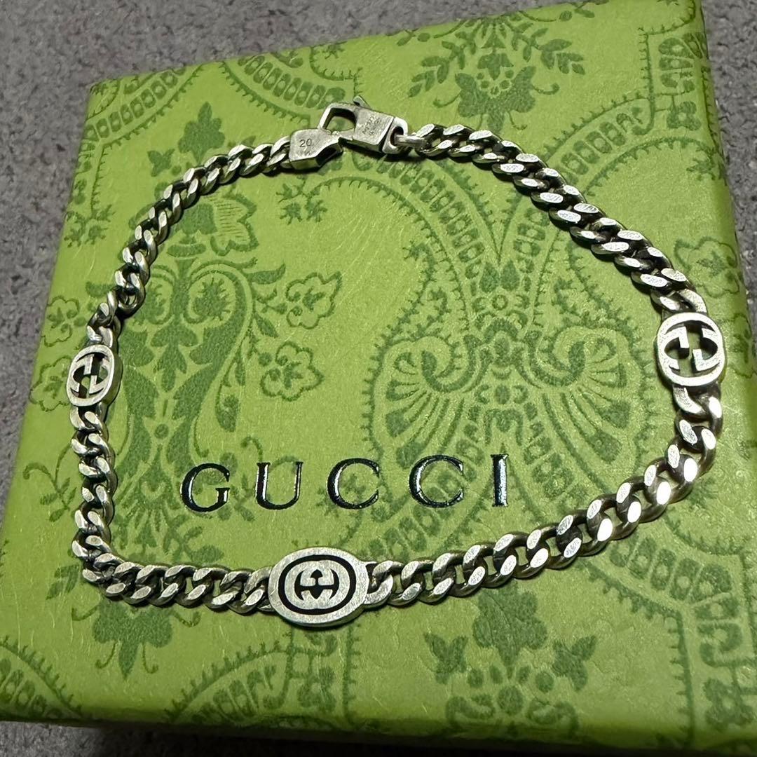 GUCCI グッチ　シルバー　ブレスレット