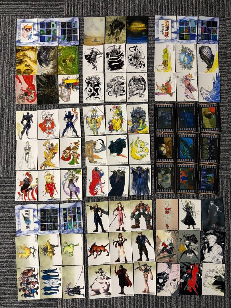 ファイナルファンタジーアートミュージアム1stエディションフルコンプ144枚