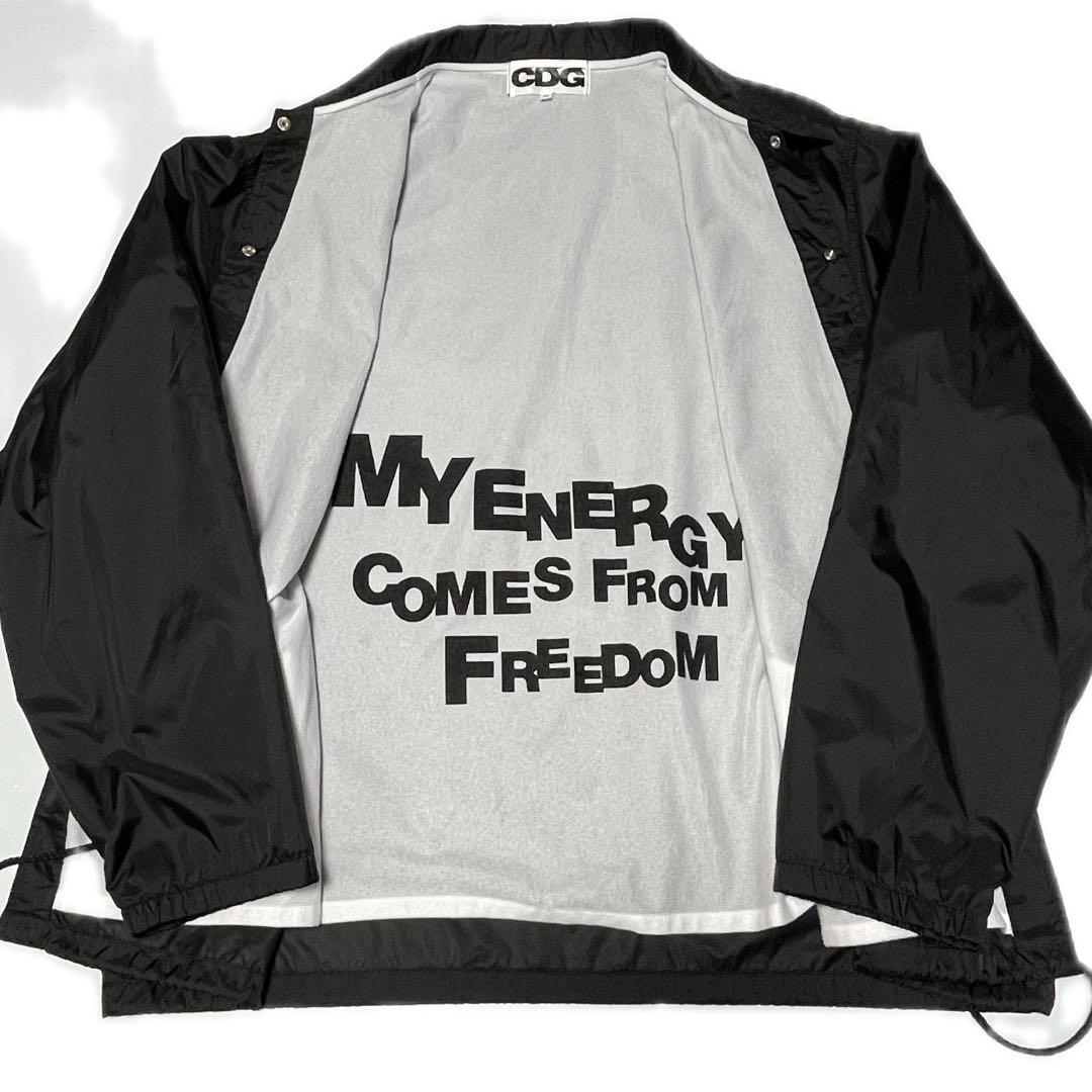 COMME des GARÇONS CDG コーチジャケット XL ブラック
