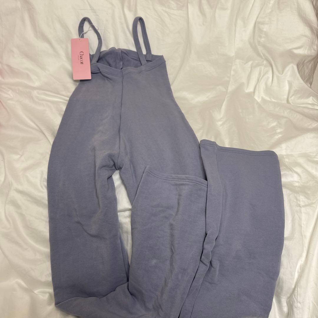 チャコットChacott ブルー サロペット ウォームアップ 新品未使用