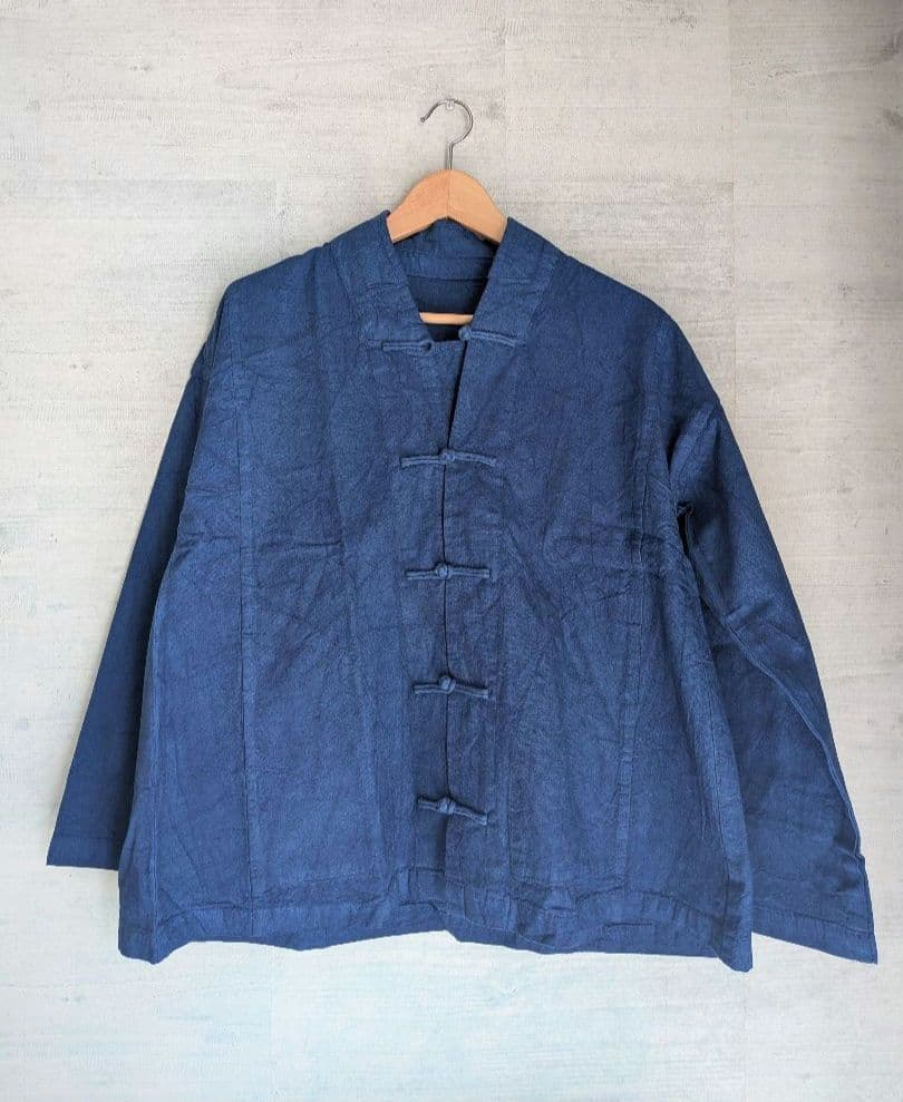 ヂェン先生の日常着　厚手シャツジャケット　新品未使用