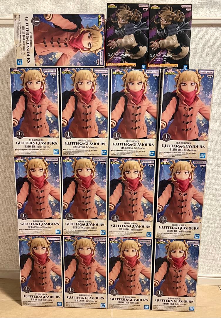 僕のヒーローアカデミア トガヒミコ プライズフィギュア15個