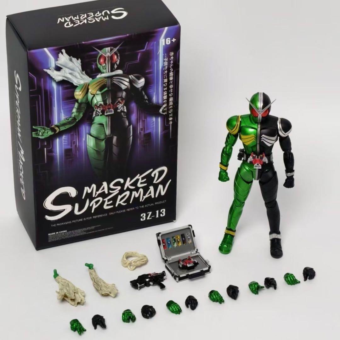 新品未開封　仮面ライダーW サイクロンスカル　フィギュア