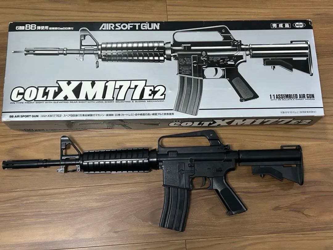 初速70前後 COLT XM177 E2 東京マルイ 動作確認済み 東京マルイ コルト XM177 E2│ミリヲタ・サバゲー・サバイバルゲーム情報