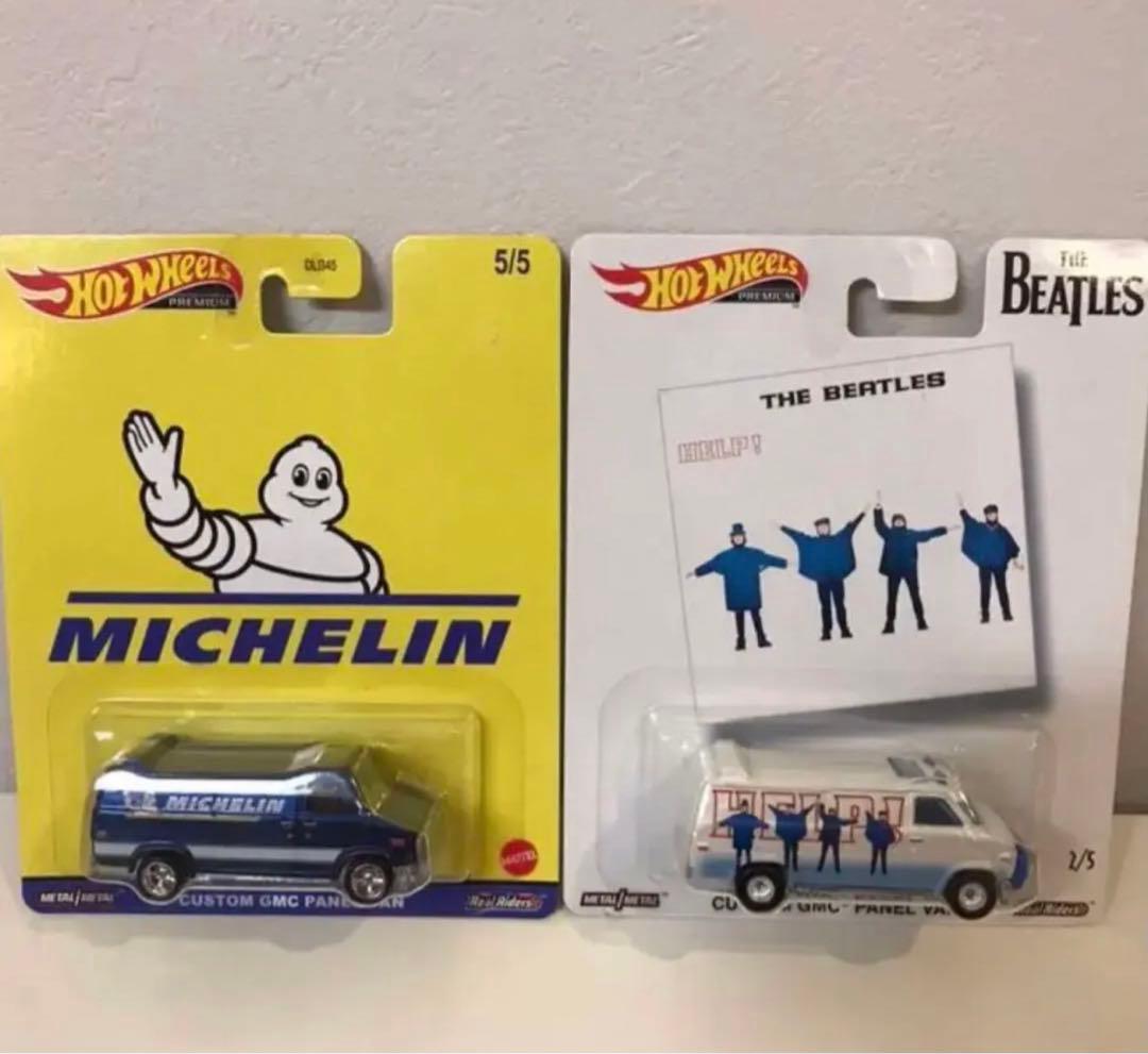 カスタム GMC パネルバン ミシュラン ビートルズ ホットウィール