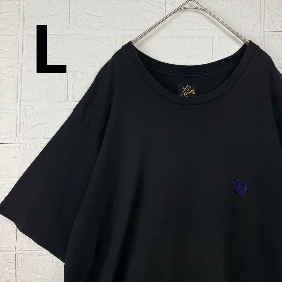 蝶ロゴ】 Needles ニードルス 胸ロゴ Tシャツ 刺繍 - メルカリ