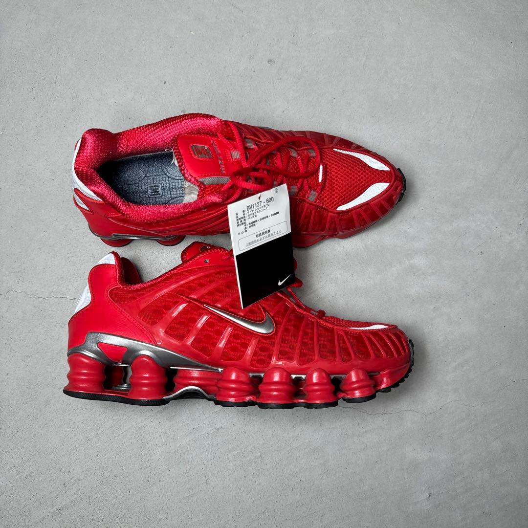 NIKE SHOX TL SPEED RED スピードレッド 赤 27.5 - メルカリ