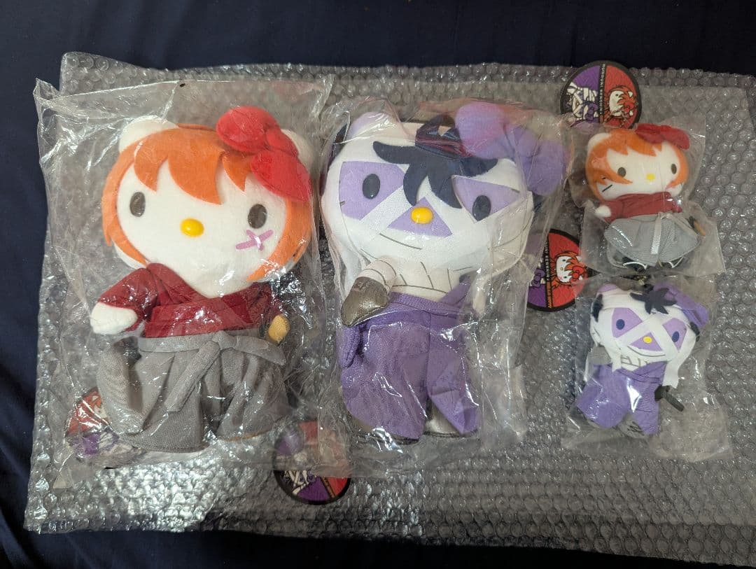 キティ×るろうに剣心 ぬいぐるみ コラボ サンリオ るろうに剣心』×『ハローキティ』グッズが4月14日発売。4月22日からは