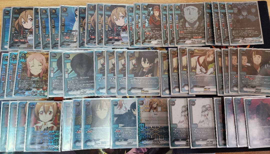 バディファイト　ソードアートオンラインデッキ 風林火山SAO10thスリーブ付き