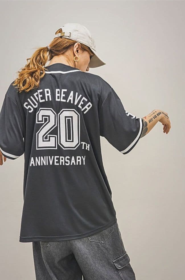 SUPER BEAVER ZOZOマリンスタジアム ベースボールシャツ XL - メルカリ