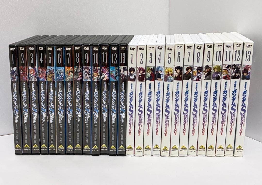 セルDVD 機動戦士ガンダムSEED 全13巻 & DESTINY 全13巻