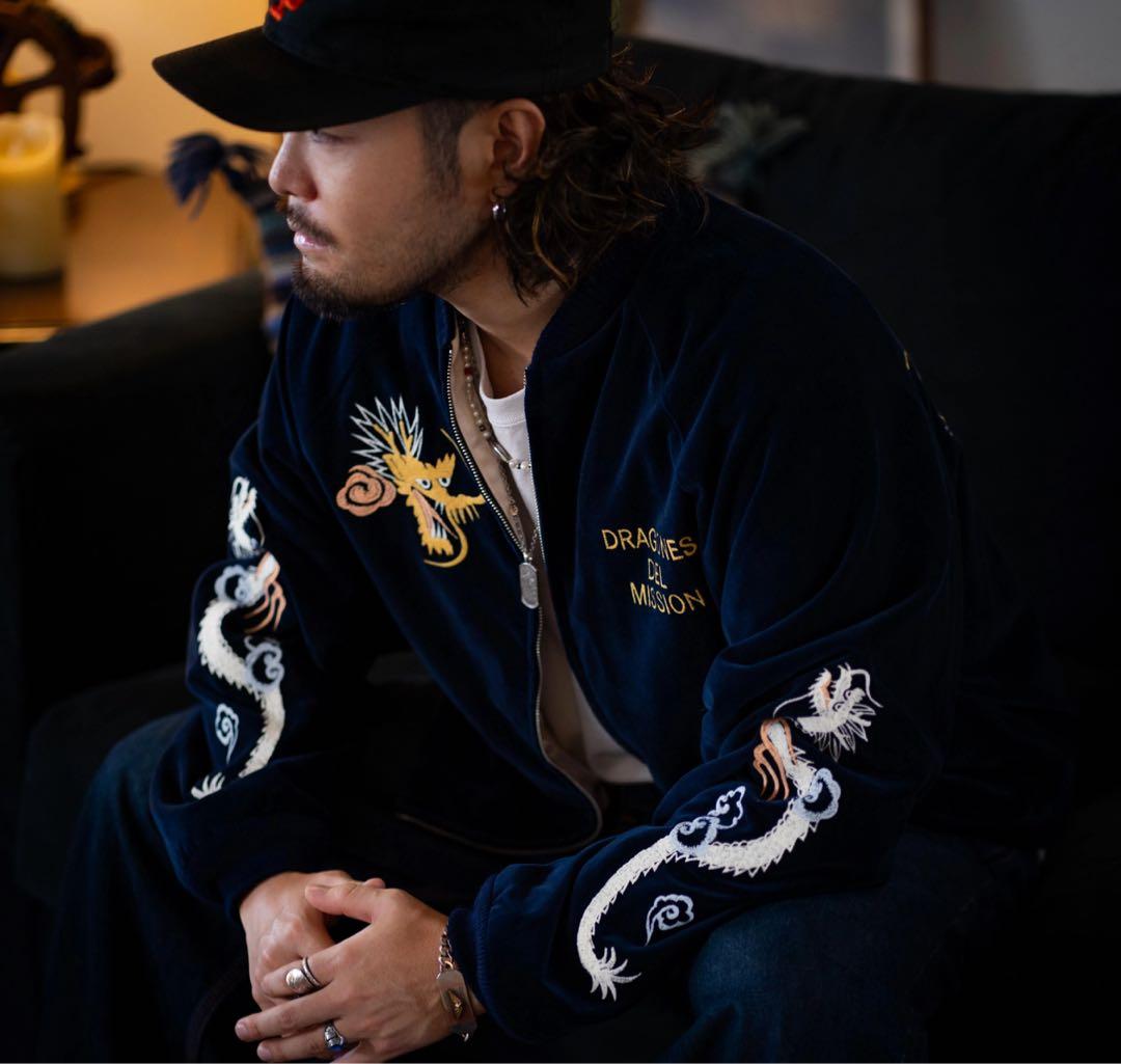 c*e様 【別珍】ミッションディストリクト DRAGONES DEL Lサイズ - メルカリ