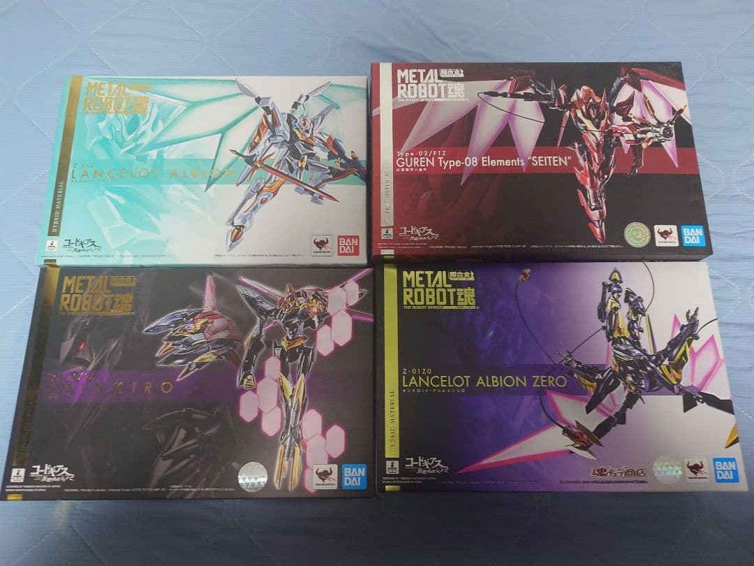 メタルロボット魂　紅蓮、アルビオン、アルビオンゼロ、蜃気楼　ROBOT魂　その他 METAL ROBOT魂 ランスロット・アルビオンゼロ レビュー | TOYHOUND