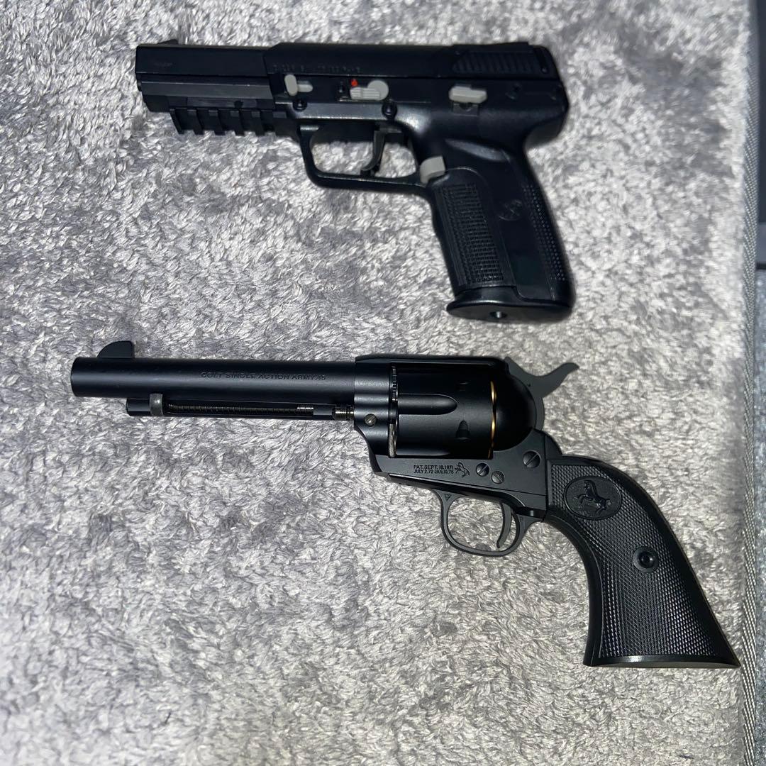 SAA.45エアコキ東京マルイFN5-7ガスガン東京マルイ