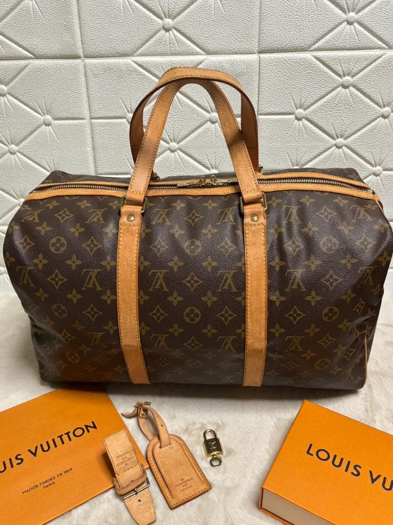 【美品】ルイヴィトン サック・スープル 45 ボストンバッグ M41624 中古