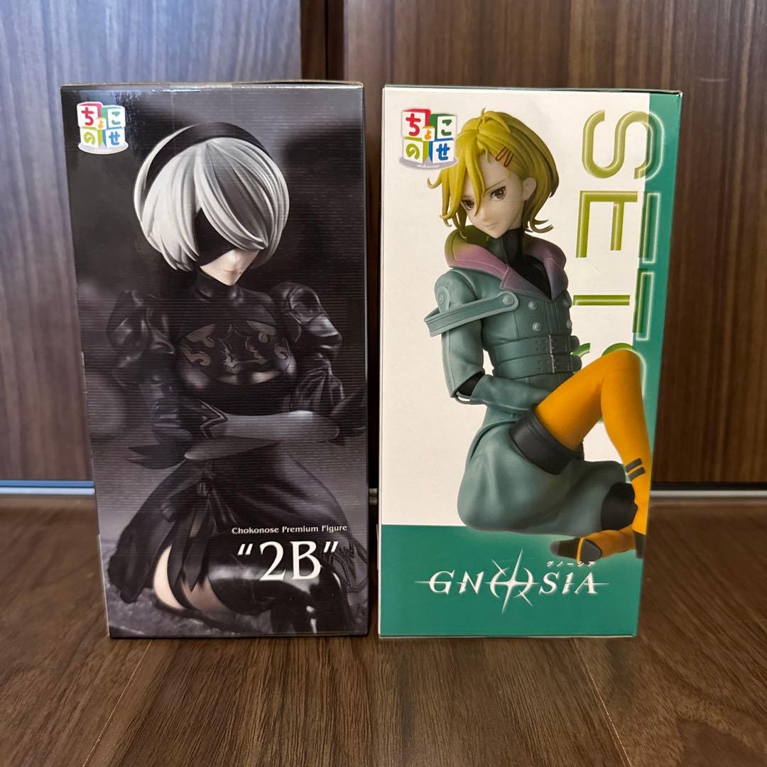 ちょこのせプレミアムフィギュア グノーシア セツ/ニーアオートマタ 2B